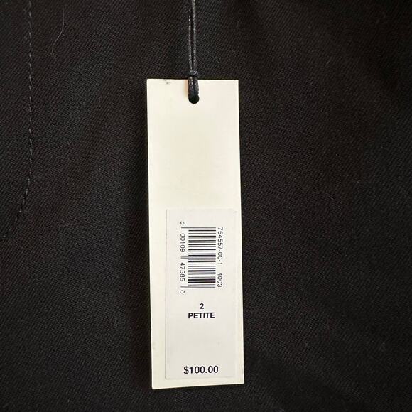 Banana Republic Straight Sloan Pant Black 2 Petite 754557 - Picture 3 of 12